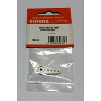 FUTABA SERVO METAL ARM 20MM SILVER