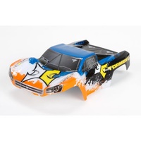 ECX Body Set, Decorated Black/Orange 1/24 Torment