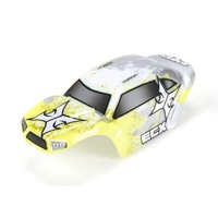 ECX Body Set, Decorated Yellow/White 1/24 Temper