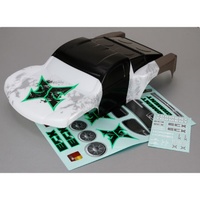ECX Body, Black/Green 1/10 2WD Torment