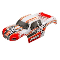 ECX Body White/Orange 1:10 AMP MT