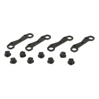 ECX Front/Rear Toe Plates w/Inserts 110 4WD All