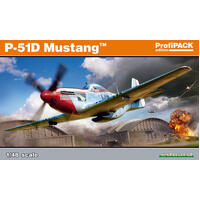 EDUARD 1/48 P-51D MUSTANG PROFIPACK PLASTIC MODEL KIT 82102