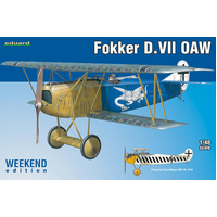 Eduard 1/48 Fokker D.VII OAW Plastic Model Kit ED84155