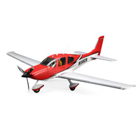 E-Flite Cirrus SR22T Red 1.5m V2 with Smart Technology, BNF Basic, EFL15950