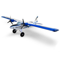 E-Flite Twin Timber 1.6m STOL RC Plane, BNF Basic EFL23850