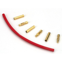 E-Flite Gold Bullet Connector Set, 4mm (3) EFLA249