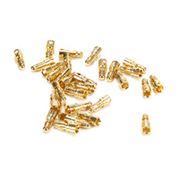 E-Flite Gold Bullet Connector, Male, 3.5mm (30) EFLAEC316