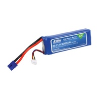 E-FLITE LIPO BATTERY 2200MAH 3S 11.1V 30C LIPO BATTERY WITH EC3 CONNECTOR