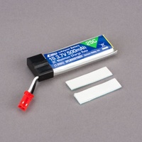 E-Flite 500mAh 1S 3.7V 25C LiPo Battery EFLB5001S25