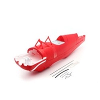 E-FLITE FUSELAGE w/CABANE AND HATCH: UMX PITTS S-1S EFLU5258