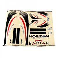 E-Flite Decal Sheet UMX FPV Radian