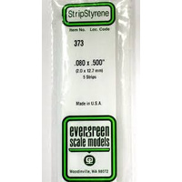 STYR,STRIPS, .080x.500x24(5)*