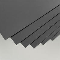 STYR,SHEETS,8x21 BLK 0.50mm (6)*