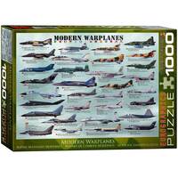 EUROGRAPHICS MODERN WARPLANES 1000PC