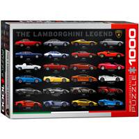 EUROGRAPHICS PUZZLE THE LAMBORGHINI LEGEND 1000 PCS JIGSAW
