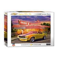 EUROGRAPHICS DAYTONA YELLOW Z-28 1000 PC JIGSAW EUR60986