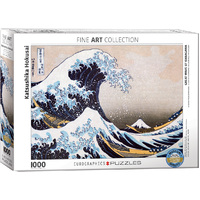 EUROGRAPHICS GREAT WAVE OF KANAGAWA 1000 PC JIGSAW