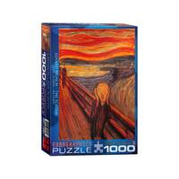 EUROGRAPHICS MUNCH, THE SCREAM JIGSAW 1000PC