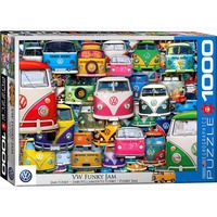 EUROGRAPHICS VW BUS FUNKY JAM 1000 PC JIGSAW