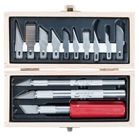 EXCEL 44282 HOBBY KNIFE SET - WOODEN BOX