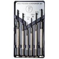EXCEL 55662 6 PIECE PRECISION SCREWDRIVER SET EXL55662