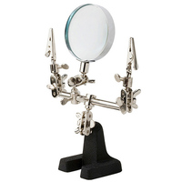 EXCEL 55675 DOUBLE CLIP EXTRA HANDS WITH MAGNIFIER EXL55675