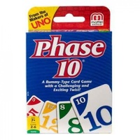 PHASE 10 CARD GAME MAT437225