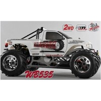 Monster Truck 535mm 2WD, RTR, white body