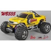 Monster Truck 535mm 2WD, RTR yellow body