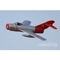 Freewing Mig-15 Silver 64mm EDF Jet - PNP