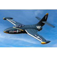 Freewing F9F Panther 4S Blue 64mm EDF Jet - PNP FJ10322P