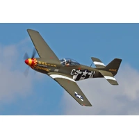 FlightLine P-51D Mustang 1600mm (63”) Wingspan Warbird with Gyro - PNP