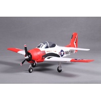 FMS T28 Trojan 800mm Red & White (V2) PNP FMS032P-RED