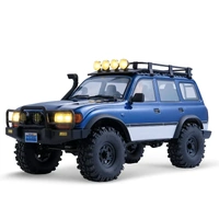 FMS Toyota Land Cruiser 80 Pro RC Rock Crawler Electric Brushless 4WD 1/10 Scale RTR - Blue