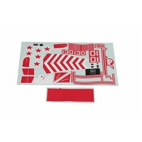 Decal Sheet to suit Yak 130 Red