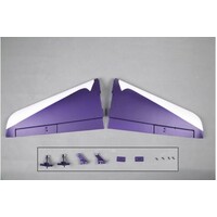 FMS Main Wing Set 80mm Futura Purple FMSPW102-PUR