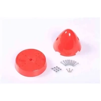 1400MM P-51D RT V8 RED SPINNER FMSSU116RT