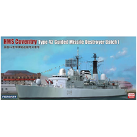 ForeArt 1/350 HMS Coventry Type 42 Guided Missile Destroyer Plastic Model Kit FOR-3002