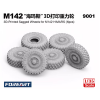 ForeArt 1/35 3D-Printed Sagged Wheels for M142 HIMARS  FOR-9001