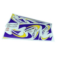 Flex QQ Extra 300 Blue/Yellow Decal Set