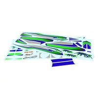 Flex Mamba 10 Green/Blue decal set