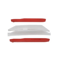 Flex Innovations Ventral Fin and Missile Rail Set, Orange, Flex Jet
