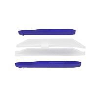 Flex Innovations Ventral Fin and Missile Rail Set, Blue, Flex Jet