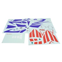 Flex Innovations Decal Set, Blue, Flex Jet