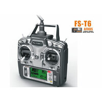 Flysky T6 2.4G 6 Channel Radio & Reciever system  Quadcopter/Helicopter/Airplane FS-T6