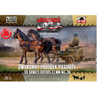 FTF 1/72 Two-horse carriage for Bofors Plastic Model Kit