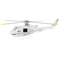 Flywing UH1 3D GPS 10Ch RC Helicopter - Four Blades Gray RTF