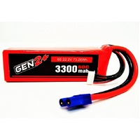 Gen2 3300mah 60c 6s SC Lipo w/EC5 plug