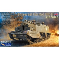Gecko 1/16 Universal Carrier Mk.II Plastic Model Kit 